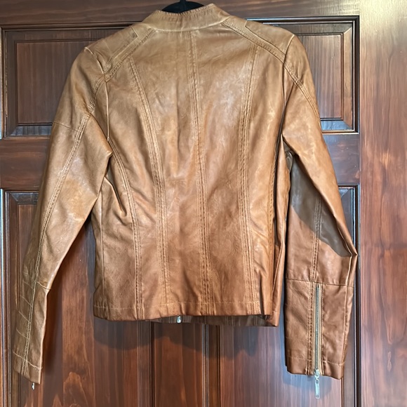 Jou Jou Faux Leather Jacket size small - Picture 6 of 6